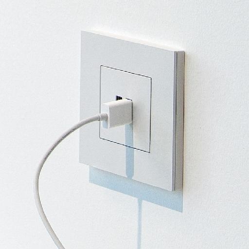 CENTR PL USB LADER WIT (101-68001) afbeelding 2