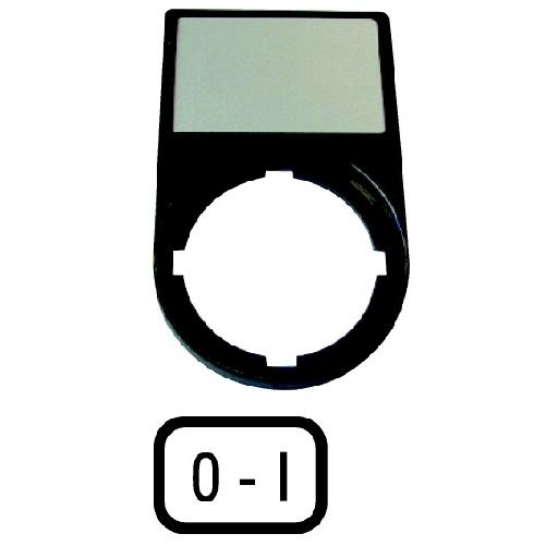 EATON M22S-ST-X89 TEKSTSCH+DRAGER 0-1 afbeelding 2