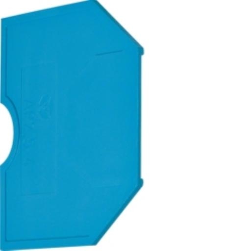 Hager Afsluitplaat blauw voor KXA02NH,KXA04NH KWE01B afbeelding 2