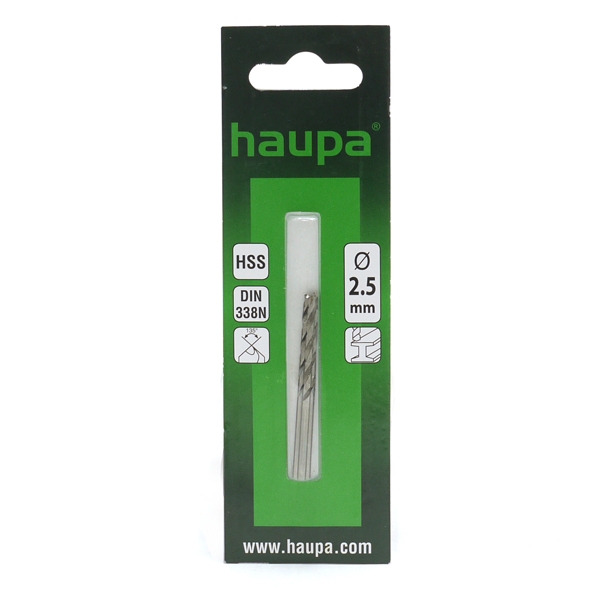 HAUPA 230050 BOOR HSS 2.5X57/30 1=3ST
