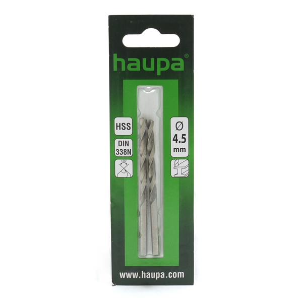 HAUPA 230090 BOOR HSS 4.5X80/47 1=2ST