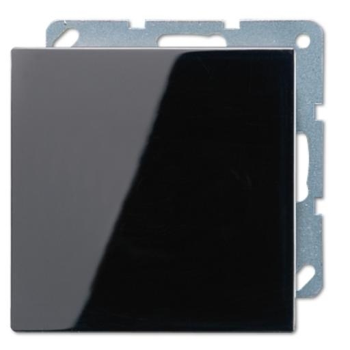 Blindplaat zwart LS afbeelding 2