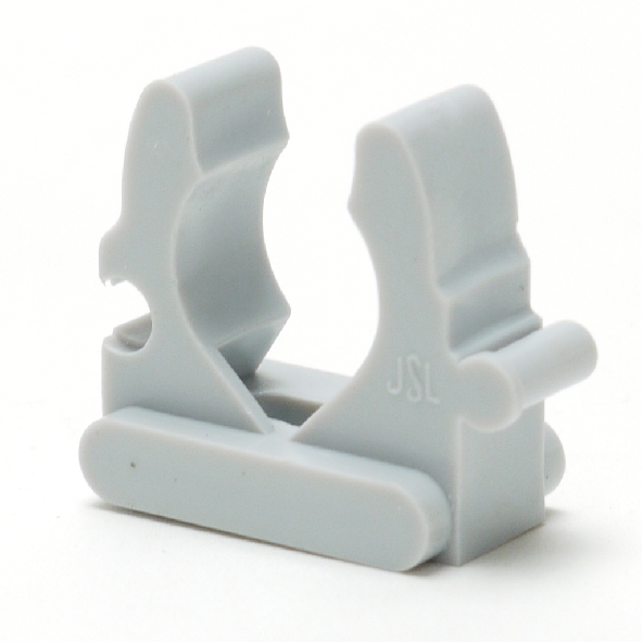 Klembeugel nylon 16-22mm koppelbaar grijs