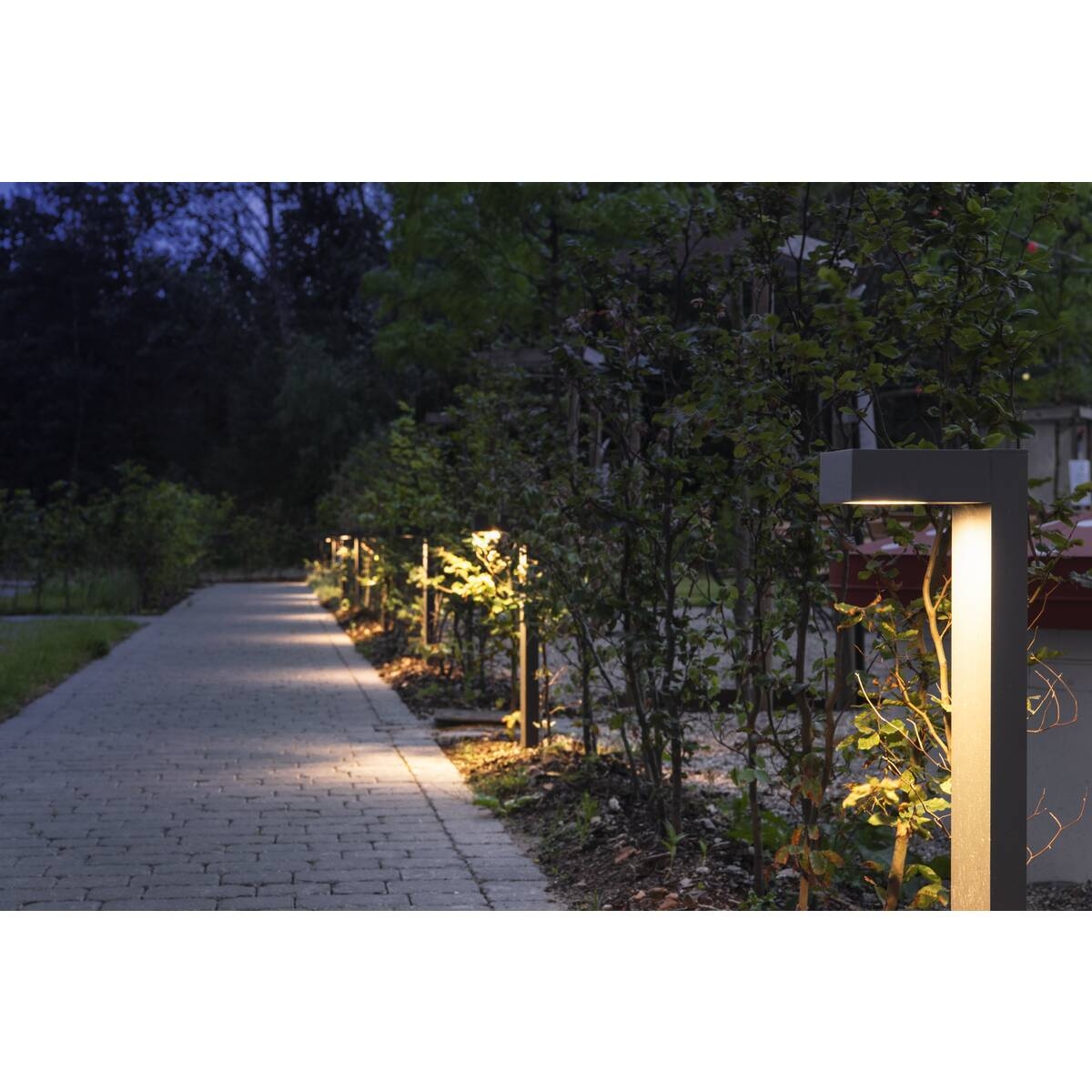 SLV QUADRASYL Bolderarmatuur voor Tuinverlichting, 1x 11W