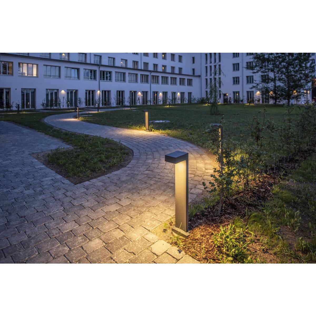 SLV QUADRASYL Bolderarmatuur voor Tuinverlichting, 1x 11W