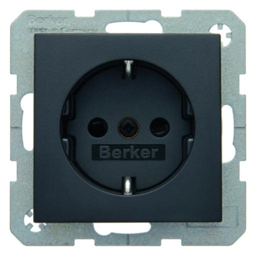 BERKER 41231606 WCD RA INB 1V KV B GLAS ANTR afbeelding 2