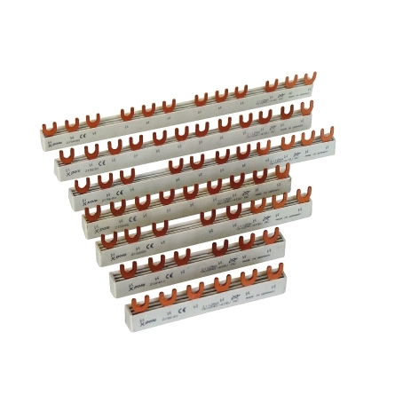 EATON EVG-2PHAS/12MODUL KAMRAIL 63A 2P 210MM afbeelding 2