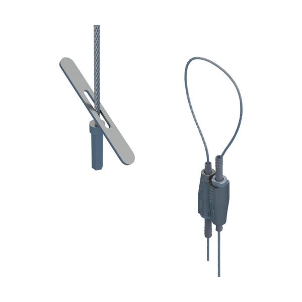 CADDY SLK15L1T OPHANGSYST 1M/1.5MM KABEL+KLEM afbeelding 2