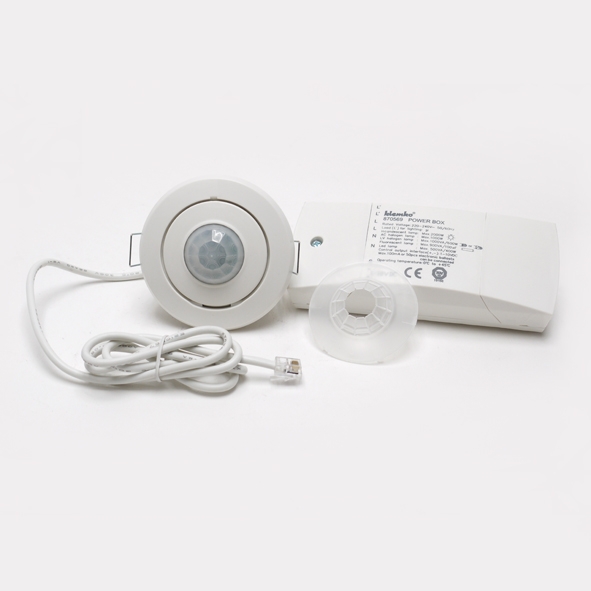 KLEMKO PLF-IB-PIR/Q PIR INB 360G 500VA LED 8M WT afbeelding 2