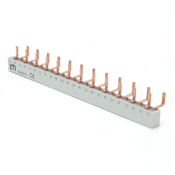 Kamrail 1f stift tbv KZS-1M aardlekautom. 12mod. afbeelding 1