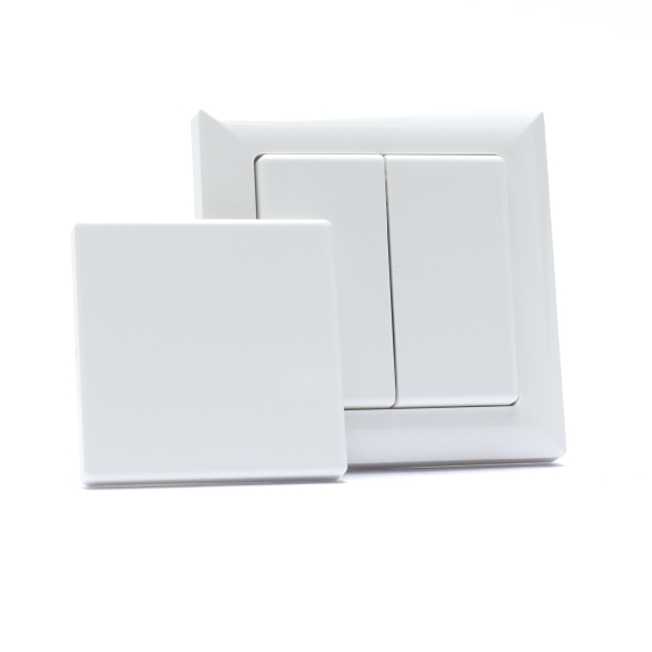 Draadloze afstandsbediening FT55- wit glanzend voor LED dimmer Eltako (30000595)