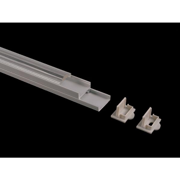 LUMIPARTS 2.01.0650 LED PROF ALUPRO CLICK ALU 2M afbeelding 2