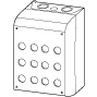 EATON M22-I12 DRUKKNOPKAST LEEG 12 POS afbeelding 2
