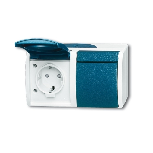 WCD RA 2v kv kd opb IP44 20/2 EBW-53 afbeelding 2