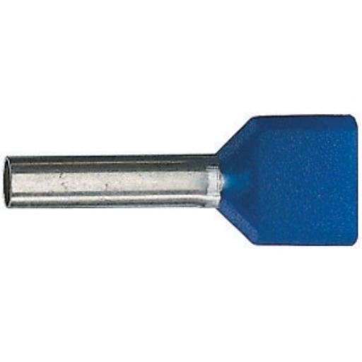 KLAUKE 873/13 ADEREINDH 2.5MM2 BL TWIN L=13 afbeelding 2
