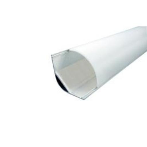 LUMIPARTS 2.01.0631 HOEKPROF LED ALUPRO 30MM 2M afbeelding 2