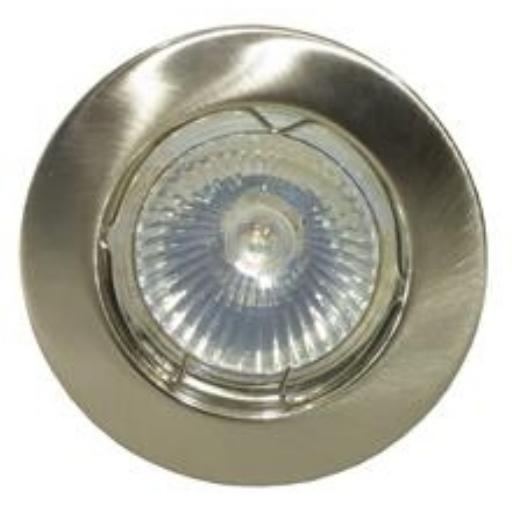 Inbouwspot Focus GX5,3 35mm vast schuin gesch. alu afbeelding 2