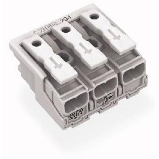 WAGO 294-4003 AANSLUITKLEM 3P. WIT afbeelding 2