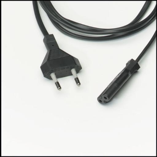 HAKA EURO 2X0.75 ZW EUROSNOER H03VVH2-F 2G0.75 ZW afbeelding 2