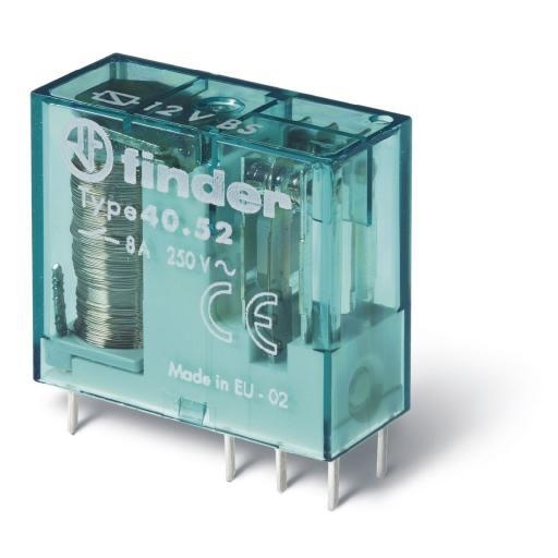 FINDER 40.52.6.012.0000 RELAIS 2W 8A 12VUC afbeelding 2