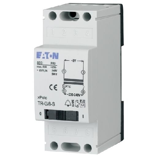 EATON TR-G3/18 BELTRAFO 240VAC/4-8-12V 2A afbeelding 2