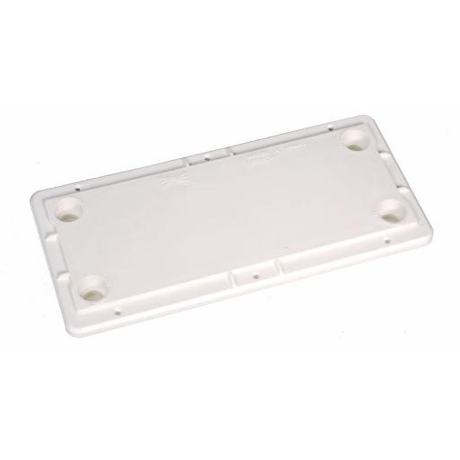 Hager Flensplaat gesloten plastic IP44/54 klasse I FZ468NT afbeelding 2
