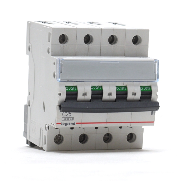 LEGRAND 403564 MCB TX3 4P C25A 6000 A afbeelding 2