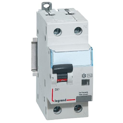 LEGRAND 411061 AARDL AUTM C16A 6KA 1P+N 30MA afbeelding 2