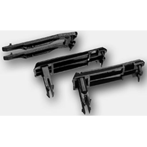 Adels vergrendeling haak AC166VSF zwart 1804540 voor het vergrendelen van koppelsnoeren