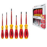 Schroevendraaierset Elec slimFix sleuf/PH/PZ 6dlg