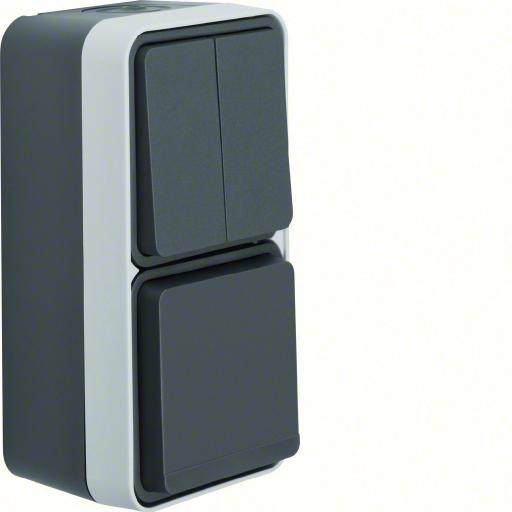 BERKER 47903515 WCD + SERIESCHAK. +BEHUIZING afbeelding 2