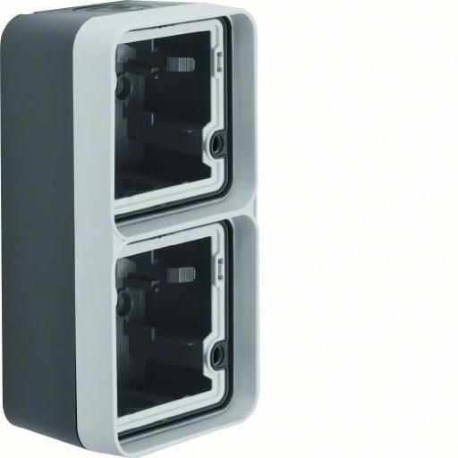 BERKER 6719333505 BEHUIZING 2-VOUDIG VERT. W.1 afbeelding 2