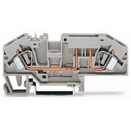 WAGO 282-696 2-DR. FM KFZ-ZEKERINGSKLEM 6MM afbeelding 2