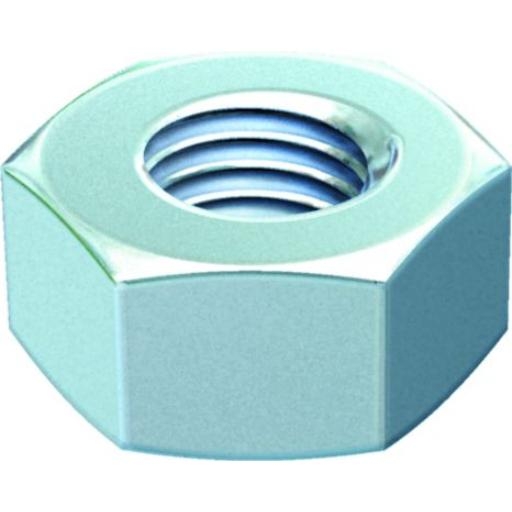 OBO DIN 934 M10 G ZESKANTMOER M10 ST G M10 GAL afbeelding 2