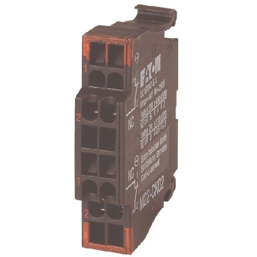 EATON M22-CK02 CONTACTELEMENT 2 V FRONTBEVEST afbeelding 2
