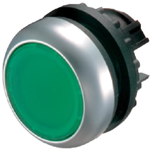 EATON M22-DR-G DRUKKNOP VLAK GROEN VAST afbeelding 2