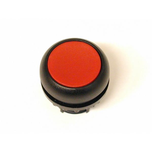EATON M22S-D-R DRUKKNOP VLAK ROOD TERUGVEREND afbeelding 2