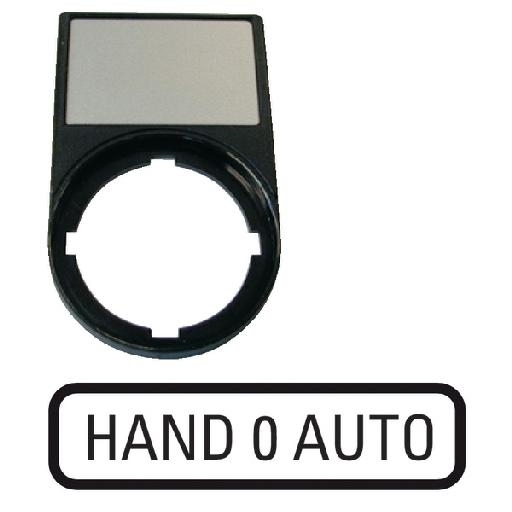 EATON M22S-ST-D12 DRAGER +SCHILD HAND 0 AUTO afbeelding 2
