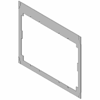 ABB Xlp 00 Frontframe 2X Flens Voor 2 X Xlp00 afbeelding 2