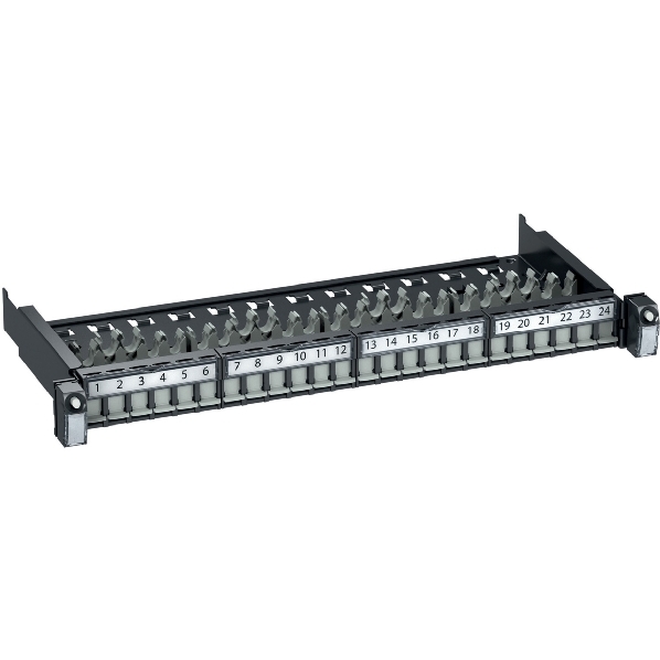 SCHNEIDER VDIG111241F PATCHPAN 1HE 24V UTP STP afbeelding 2