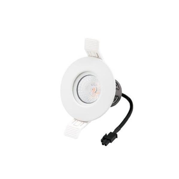 INTERLIGHT IL-F90RIPW FRAME MR16 90MM ROND IP65 WI