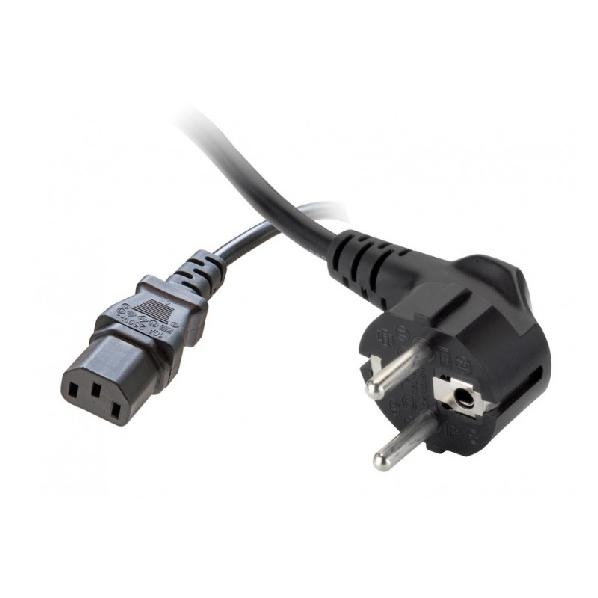 GRAYLE 010.01.3305 EUROPESE STROOM KABEL C13 ZWAR afbeelding 2