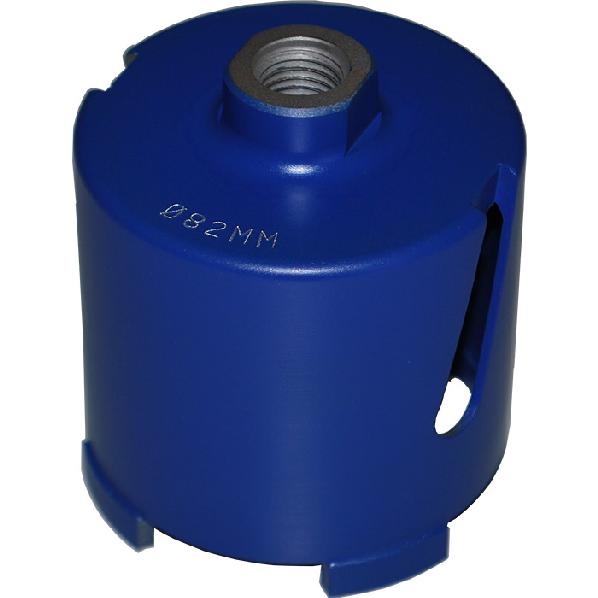 AMWITTOOLS DIAMANTBOOR 82MM 4 SEGM.DROOG ZIJSLEUF