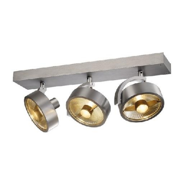 SLV 147326 KALU 3 QPAR CEILING LIGHT ALU afbeelding 2