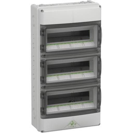 Verdeler modulair opbouw IP65 3x14mod. AK42