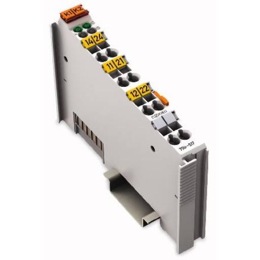 WAGO 750-517 2 DO 230V AC / 1.0A / C.O. /PO afbeelding 2