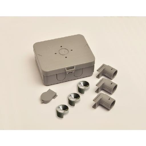 ATTEMA 3950 KABELDOOS AK2 SU R7037 IP40 afbeelding 2