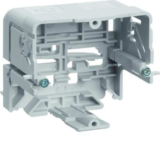Hager Inbouwdoos voor data 64x71x50 mm C-profiel grijs GLT5010 afbeelding 2
