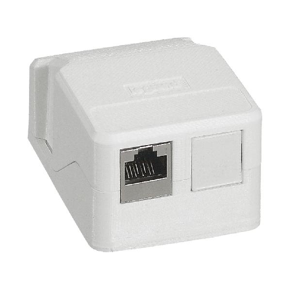 LEGRAND 632779 OPBOUWDOOS VOOR 2 KEYSTONE CON afbeelding 2