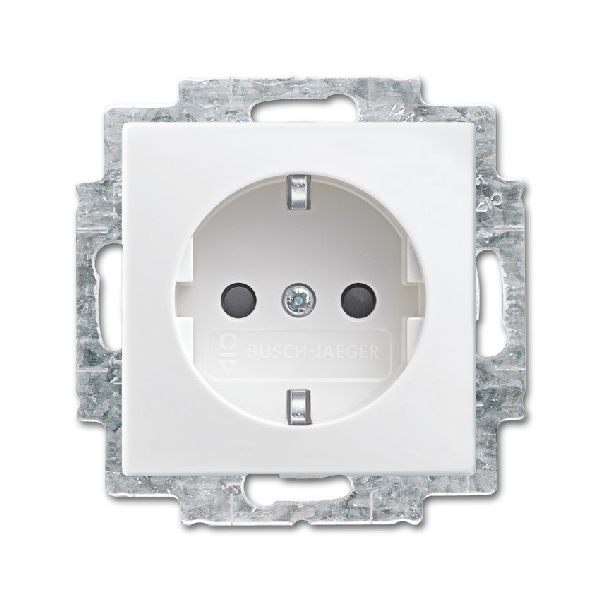 Busch-jaeger Stopcontact ra inbouw 1-voudig Centraalplaat stepl SI-B 20 eucbli 914 (2CKA002013A5382) afbeelding 2